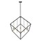 Z-Lite Vertical 7 Light Pendant, Bronze + Olde Brass 478P44-BRZ-OBR - alternate 2